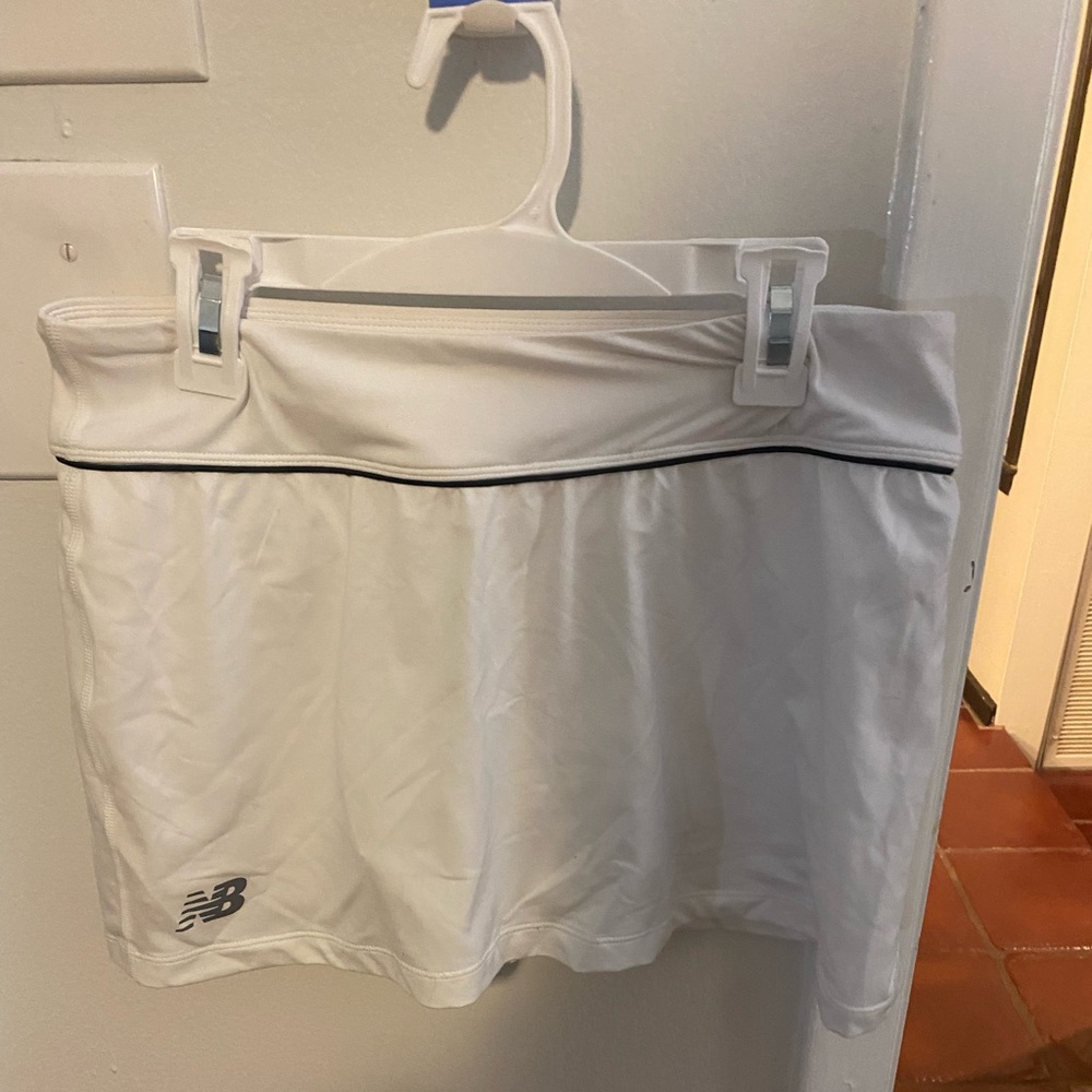 white Tennis Skirt